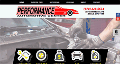 Desktop Screenshot of performanceautocenter.us